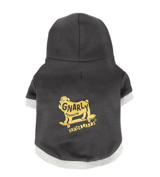 036Pets Hoodie Comfortable Fashionable Durable High Quality Small Size Black NEW