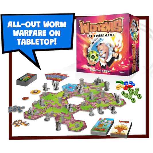 Worms: The Board Game (Mayhem Pledge) (Pre-Order)