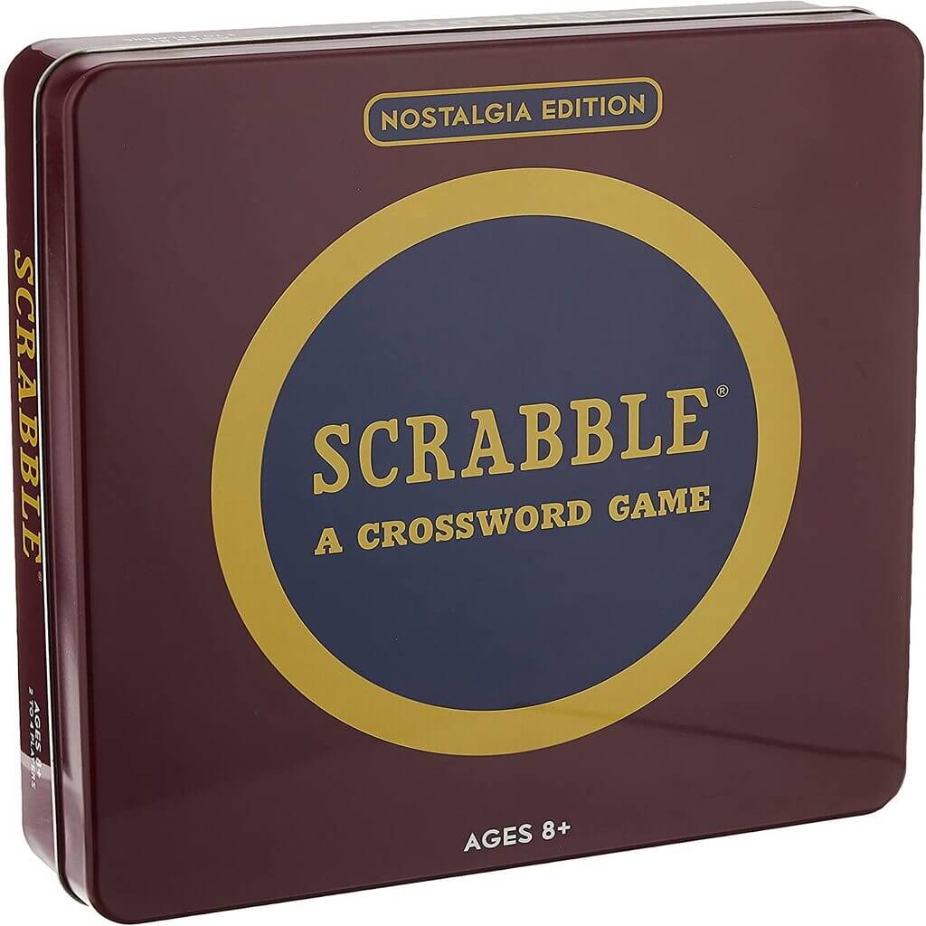 Winning Solutions Nostalgia Tin Scrabble Game