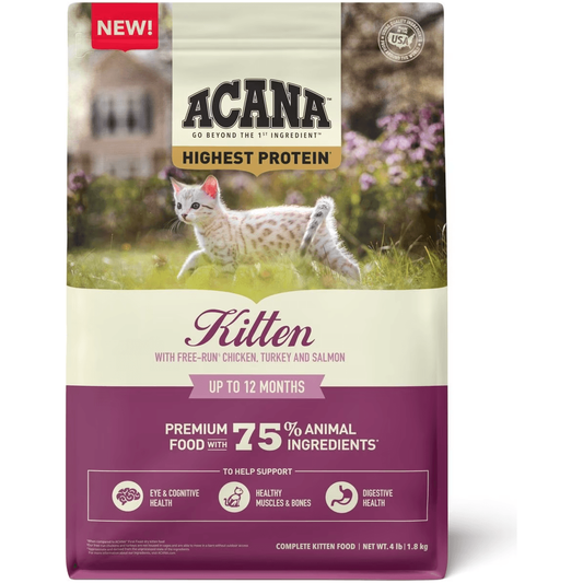 Acana Highest Protein Grain-Free Dry Kitten Food
